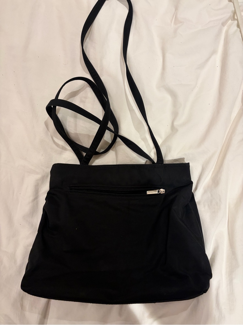 Classic Black Women’s Crossbody Tote Bag